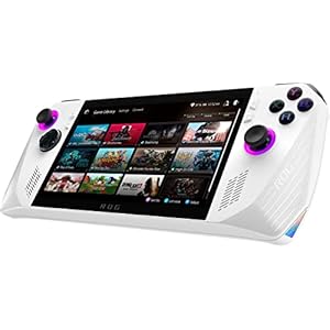 Asus ROG Ally Console 7″ 120Hz Gaming Handheld – AMD Z1 Extreme Processor – 512GB – White