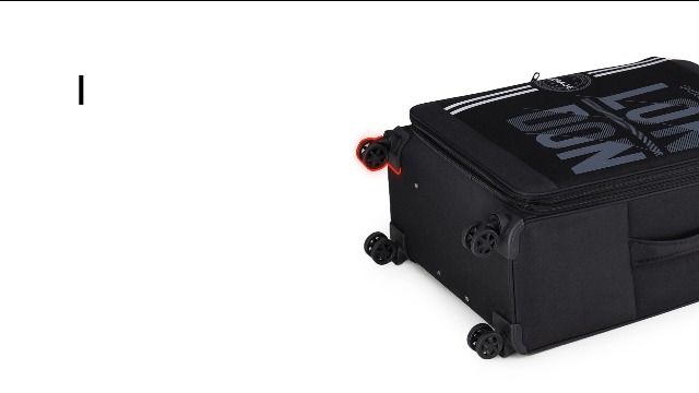 Verage Moscow 70 cm Soft Sided Large Check in Expandable Suitcase