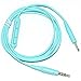 Sqrmekoko Inline Micphone Volume Remote Audio Cable for Bose SoundTrue Soundlink QC25 QC35 OE2 OE2i On-Ear 2 Headphoes