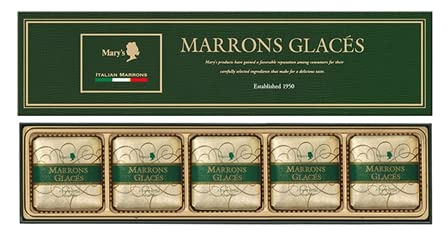 メリーチョコレート マロングラッセ 5個入り 1箱 洋菓子 クッキー 焼菓子 贈答用 プレゼント お歳暮 お中元 ホワイトデー バレンタイン Mary 詰合せのサムネイル