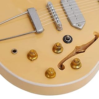 John Lennon (The Beatles) – Réplique de guitare miniature – Cadeaux musicaux – Ornement fait à la main – Comprend une… - Les Beatles, Paul McCartney, John Lennon, RIngo Starr, George Harrison John Lennon (The Beatles) – Réplique de guitare miniature – Cadeaux musicaux – Ornement fait à la main – Comprend une… – Image 4