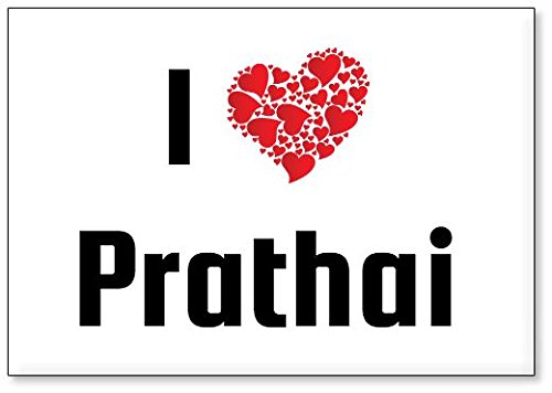 I Love Prathai, Fridge Magnet (Design 2)