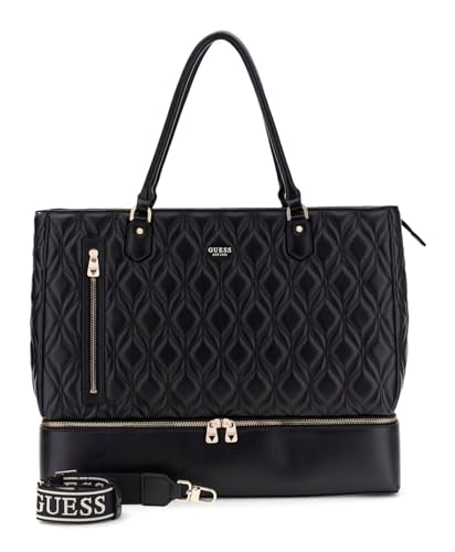 Sac d'épaule GUESS Maxine noir pour ordinateur portable et voyage
