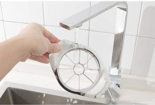 Image of Stainless Steel Fruits, Veggies & Melon Cutter Divider Slicer Kitchenware (Stainless Steel Apple Cutter)