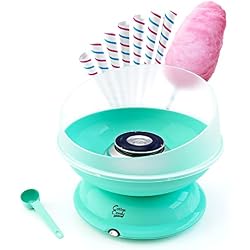 Cotton Candy Express BB1000-S Cotton Candy Machine, Easy To Use and Clean Nostalgia and Fun Comes with Instruction Manual and Tip Card,Teal