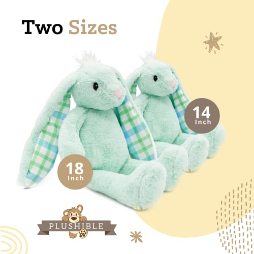 Plushible Easter Bunny Plush, Cuddly, Soft, Embroidered Stuffed Animal Toy For Newborns, Kids, Boys, & Girls, 18 Inch #TOP6