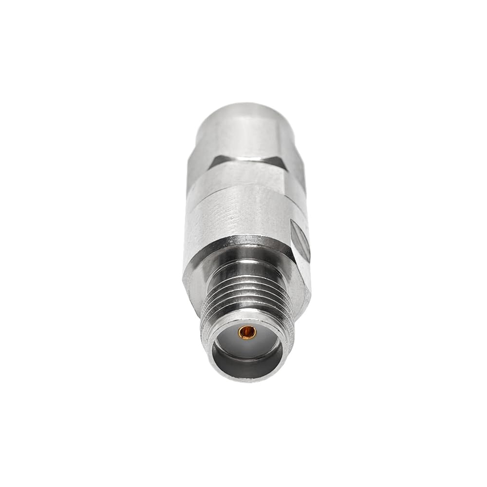 Adaptateur SMA mâle à Femelle Haute Tension en Acier Inoxydable, connecteur de câble Coaxial 0~18G, 50 Ohm, 1 pièce