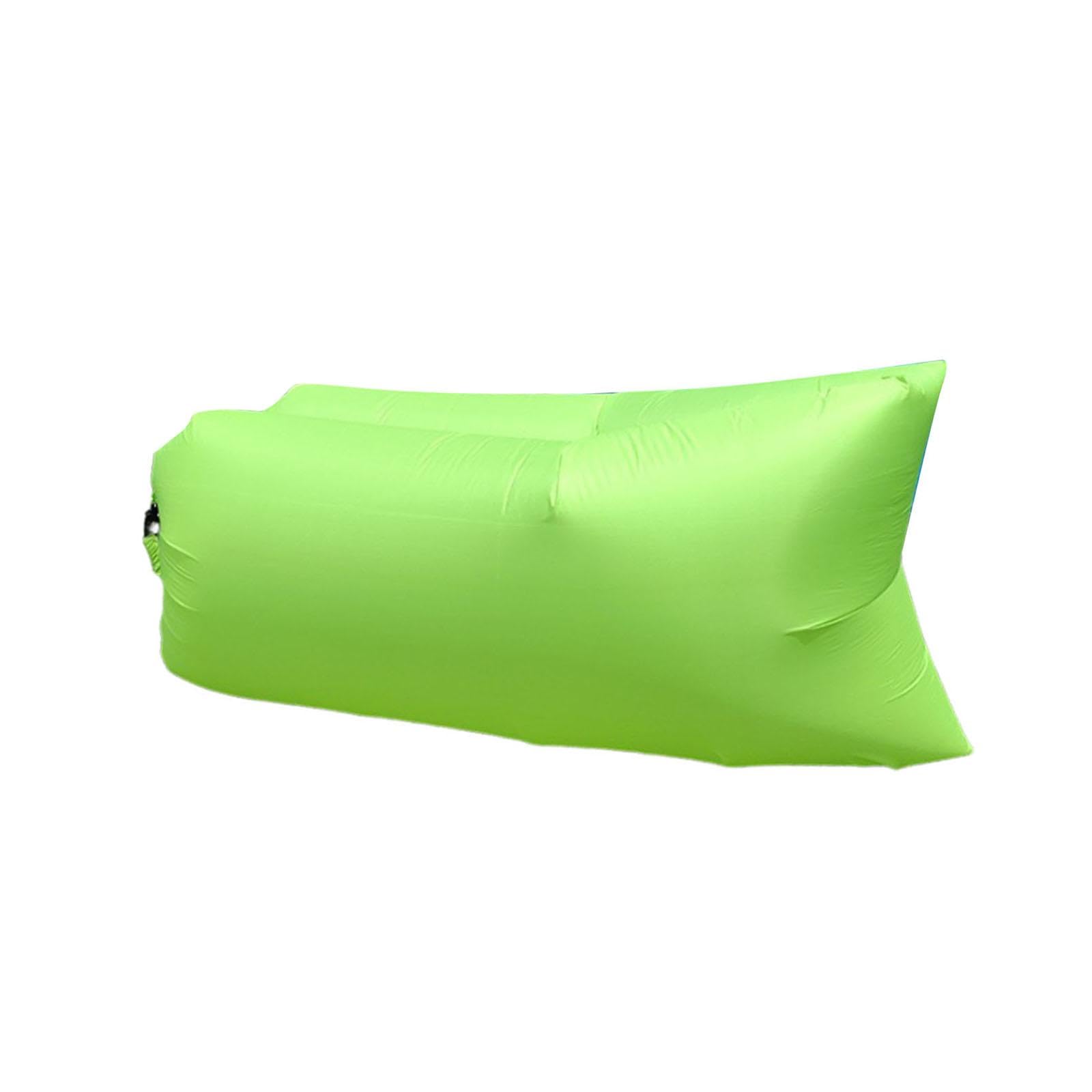LR Decor E-Shop Inflatable Air Lounger Sofa Portable Beach Chair for Traveling Garden Summer Green-image-43