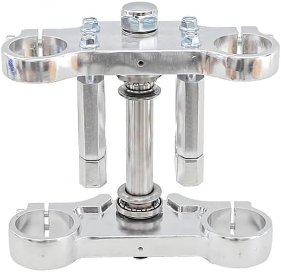 45/48mm Front Fork Triple Tree Clamp Steering Stem Upside Down Triple Tree for Dirt Pit Bike Trail Monkey Pocket Mini Bike SSR Taotao Apollo KLX CRF70 XR70 CRF50 XR50 CRF110 RFZ 50cc 70cc 110cc 125cc