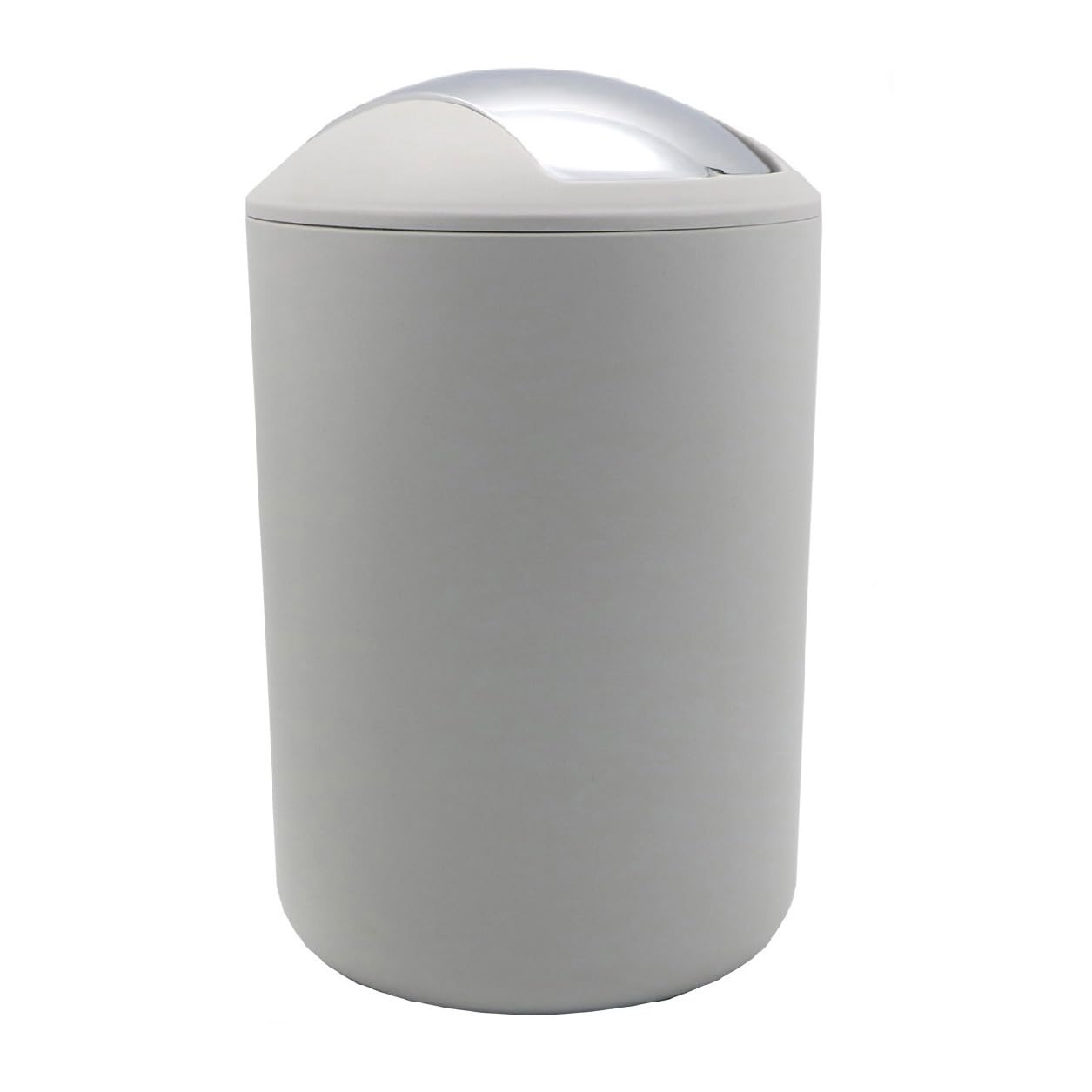 Pattumiera Bagno Basculante 3L Polipropilene Grigio
