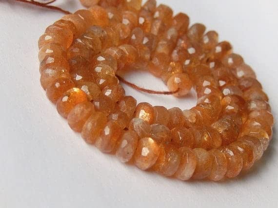 Pierre de soleil rondelle 6mm pour créer vos bijoux d'été bohèmes