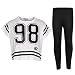 A2Z 4 Kids® Girls Top Kids 98 Print Stylish Crop Top & Fashion Legging Set Age 7-13 Years