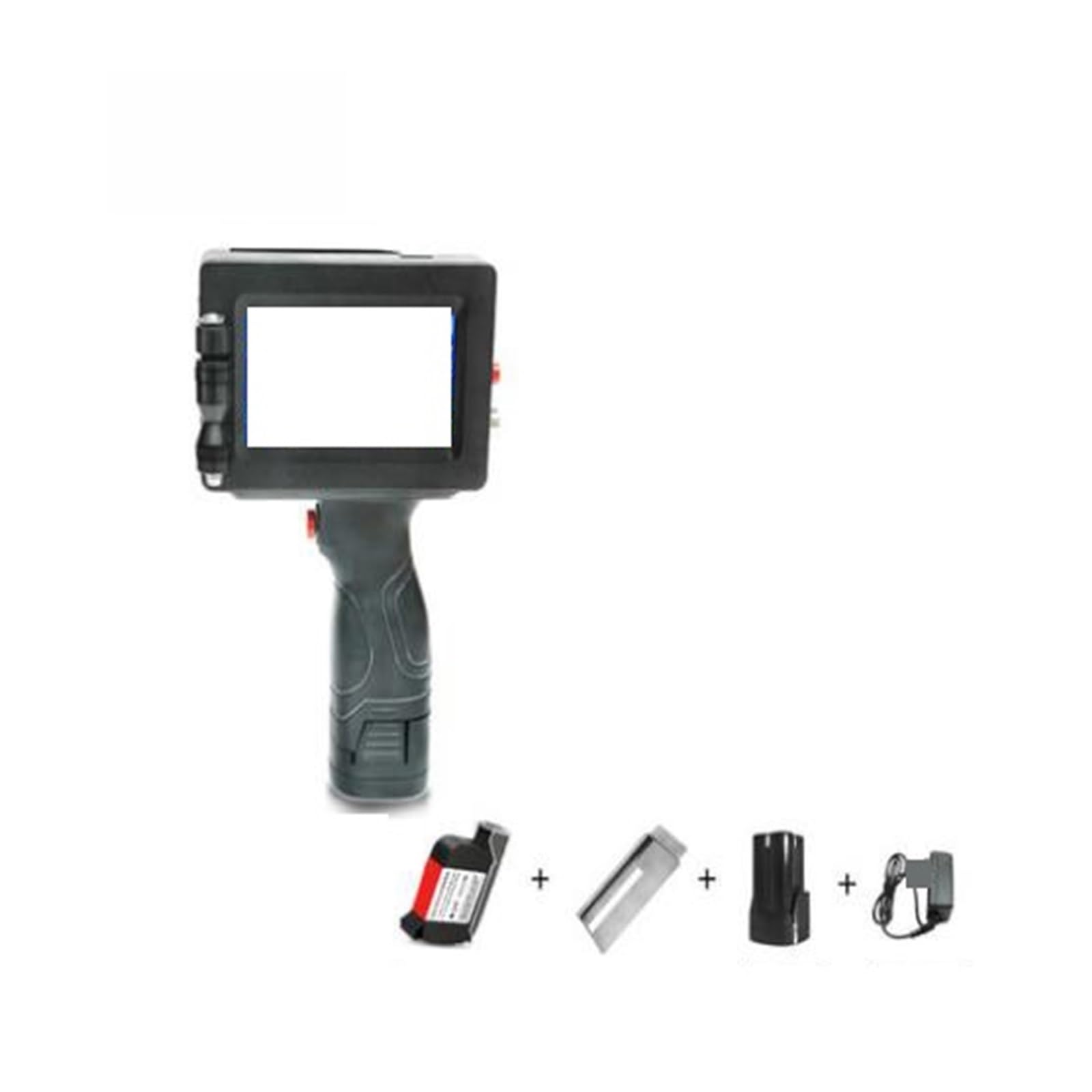 Inkjet Printer Intelligent Portable Handheld Coding Machine QR Code Batch Bar Cod Label Date Words The Weld Is Strong(MachineInkcartridge)