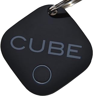 Cube Tracker Key Finder Locator Smart Bluetooth Tracker Tag: Key Tracker for Car Keys, Wallet Tracker, Remote Finder Luggage Tracker, Item Finders Waterproof Tracking Devices +App, Replaceable Battery
