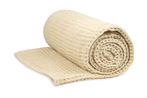 Organic cotton sofa throw blanket - soft couch throw blanket - fa…