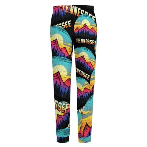 Vintage Tennessee Men's Pajama Bottoms Sleep Lounge Soft Comfy Pants Sleepwear 6