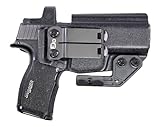FDO Industries IWB Kydex Holster Compatible with Sig P365XL Optic Cut with Claw & Discreet Carry Concepts 1.5