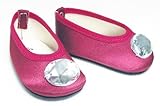 Sophia's Doll Shoes in Deep Pink fit for 18