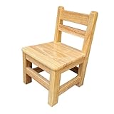 Colcolo Holzstuhl für, komplett montiert, Schuhwechselhocker, Stabiler Leiterstuhl für, geeignet für Zuhause, Klassenzimmer, Kinderzimmer oder, Sitzhöhe 20 cm