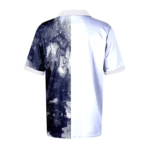 Golf Shirts Men Golf Shirts For Men Mens Polo Shirts Fun Golf Shirts For Men Mens Tshirt Mens Golf Shirt Mens T Shirts Short Sleeve, Mens Shirts Casual Stylish(2-White,Xx-Large) #TOP1