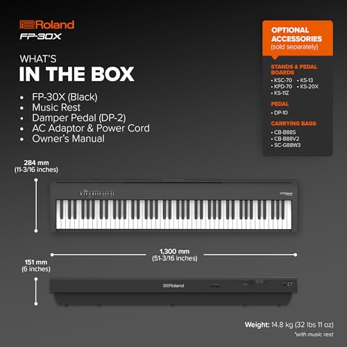 88-Key Digital Piano with Weighted Action