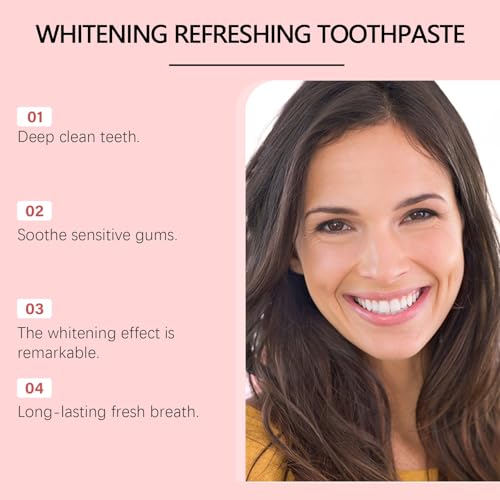Dentifrice haleine rafraîchissante routine matinale fraîcheur intense pour sourire éclatant