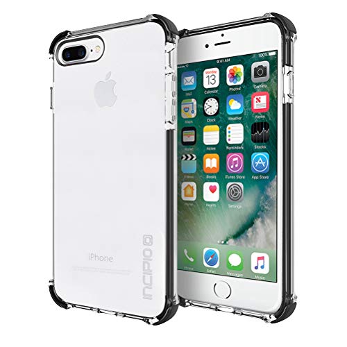 iPhone 7 Plus Case, Incipio Reprieve Sport Protective Cover [Shock Absorbing] fits Apple iPhone 7 Plus - Clear/Black