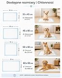 ALUZ Podkłady dla Psa 100 Sztuk 45x60 cm Maty Treningowe