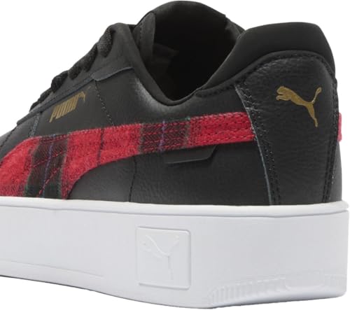 PUMA Shoes Carina Mid Sneaker, 6.5 US Unisex Big Kid, Black Gold2