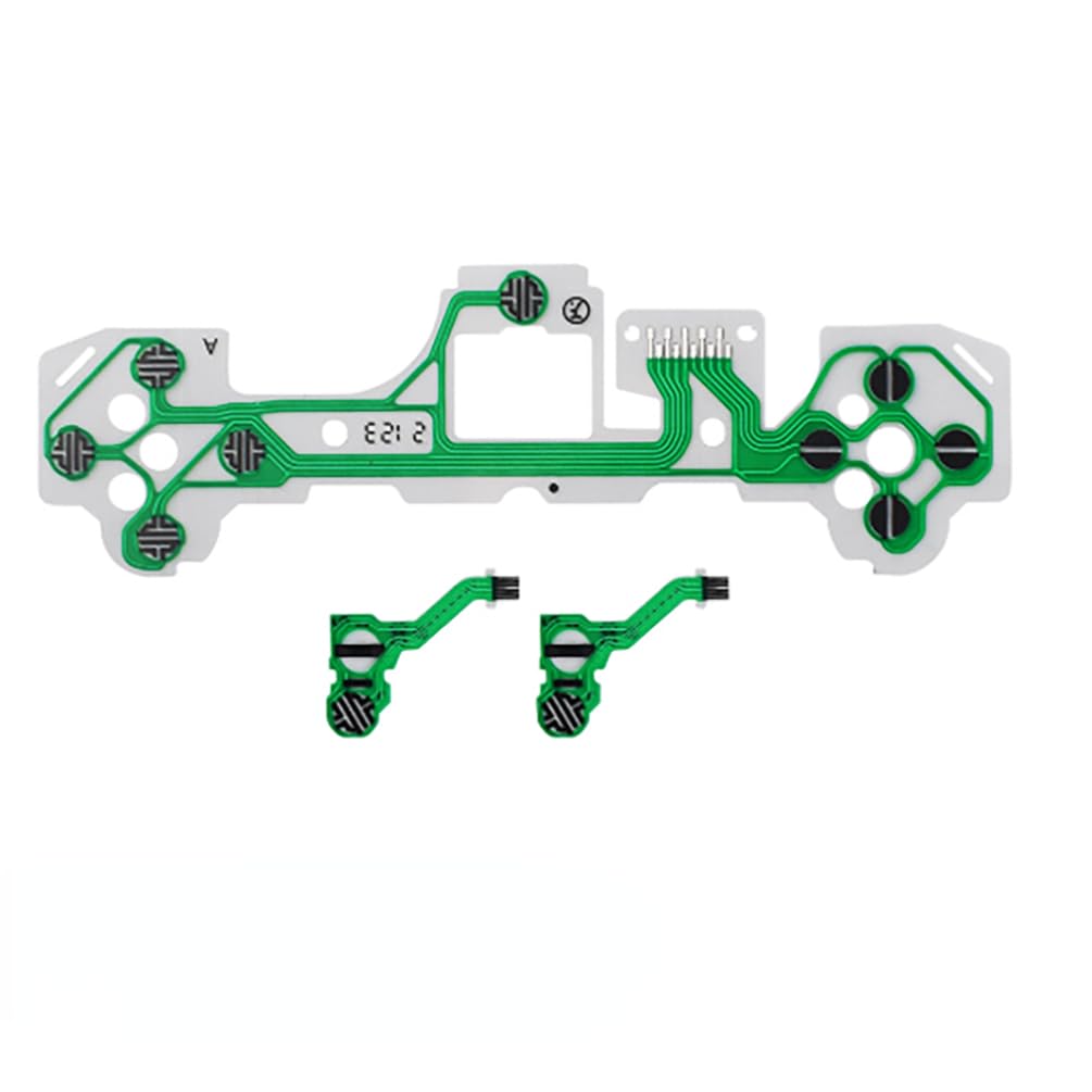 2Pcs Replacement Handle Conductive Film for PS5 Controller Conductive Flex Ribbon Cable Soft Board Parts (for V2)