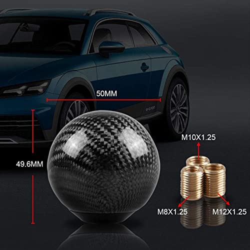 Ryanstar Racing F9L6 Ryanstar Carbon Fiber Shift Knob Gear Shifter Knobs thumb #3