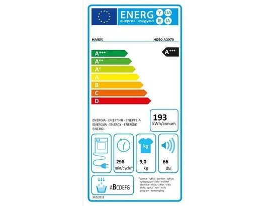 HAIER Sèche linge Condensation HD90-A3979-FR