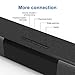 Sound Bars for TV, Home Audio Soundbar with Built-in Subwoofer, Wired and Wireless Speakers for Home Theater, 2.0 Channel Soundbar with Remote Control, Coaxial/Optical/Aux/RCA Connection