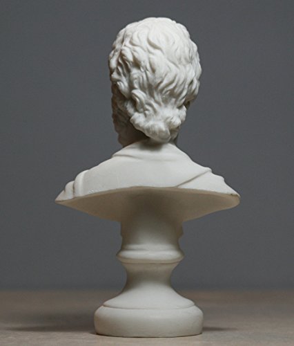 Sophocles Greek Ancient Writer Playwright Alabaster Bust Head Statue Sculpture 6 Inches #TOP3