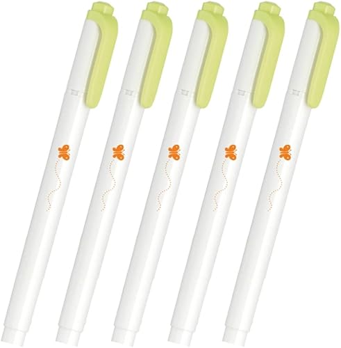 Miniatura 10 de Zebra Mildliner WKT7-MBL5-ILUKA Highlighter Mild Blue One Point Pattern Dolphin Pack of 5