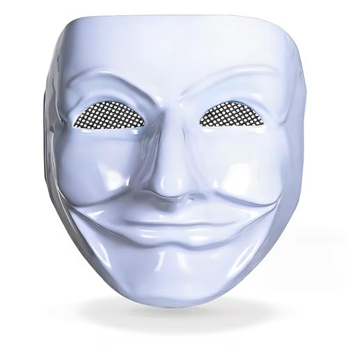 Gmasking 2019 Hacker Vendetta for Guy Fawkes Anonymous Mask Full Size Exclusive Halloween Props