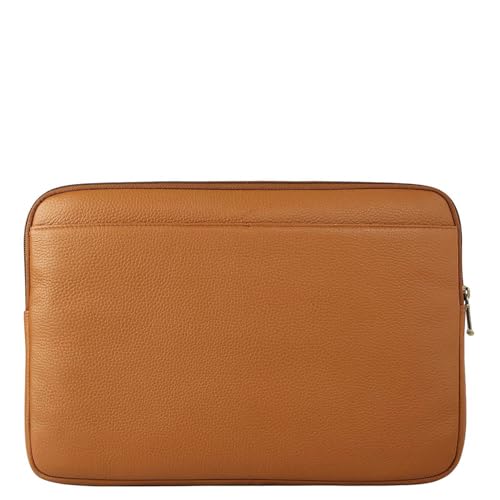 Image of Da Milano Leather Laptop Bag for Men & Women | Laptop Messenger Bag | Fits Up To 15 inch Laptop | Ideal for Office Purpose (10116M-A)