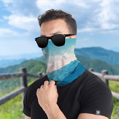 Neck Gaiter Face Mask Covering for Men Women Summer UV Face Scarf Mask for Cycling,Outdoor Sports