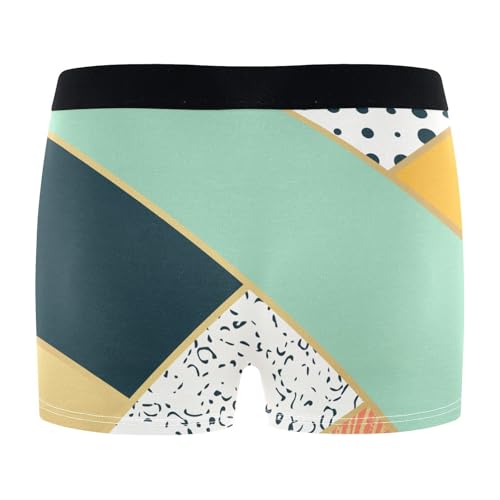 Poeticcity Men's 3D Cut Crotch Underwear, Boxer Briefs Double-layer Underpants(S-XXL)4