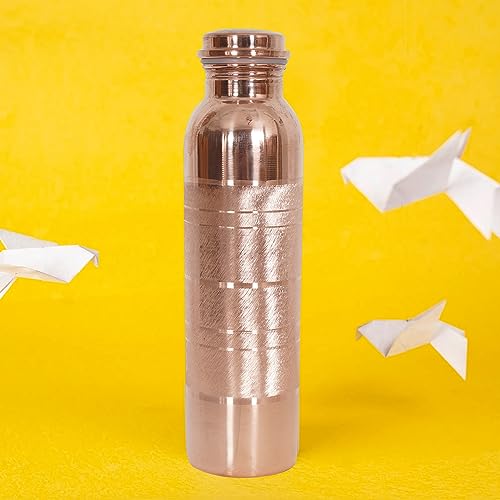 Kalaratri Copper Bottle Pure Copper Water Bottle 34 Oz Copper Water Bottle thumb #3