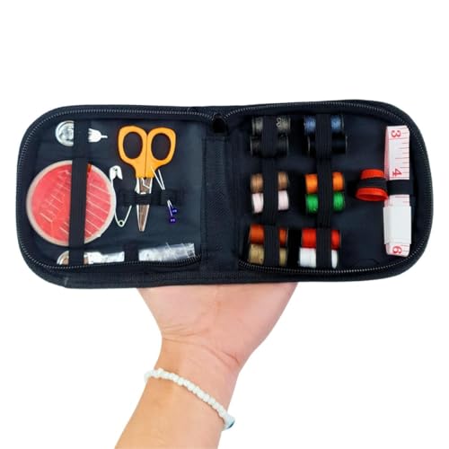 Kit Costura Linhas E Agulhas 33 Peças - Completo - Nybc