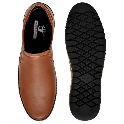 Image of Men's Highly Comfortable Flexible Leather Shoe Stylish Classy Office Wear /Slip-on /Brouges /Derby Formal Shoes (BY-46001)