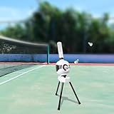 AKaSping Automatic Badminton Serve Machine Badminton Training Machine Robot Shuttlecock Feeder Machine for Sport Pace Training