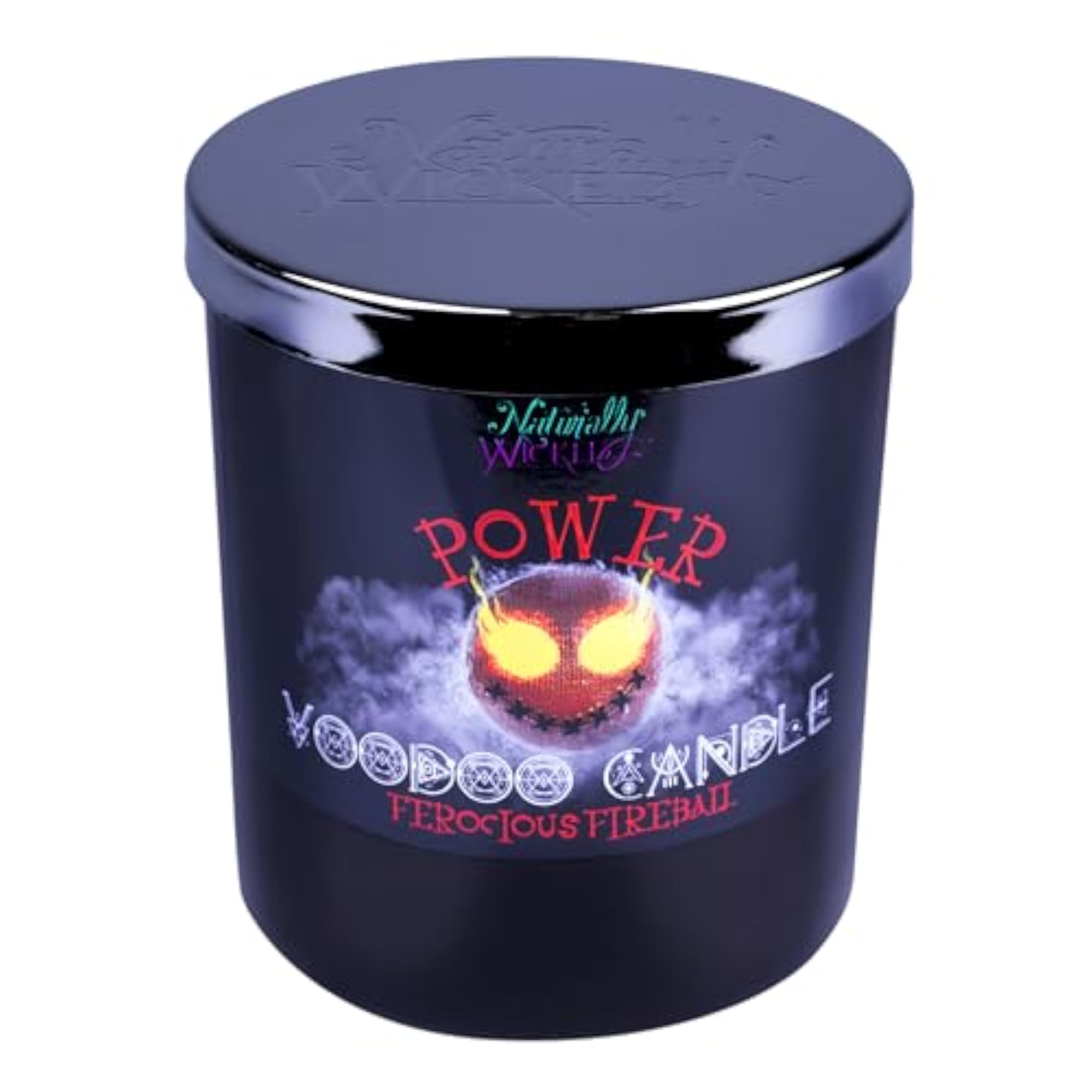 Voodoo Power Candle with Voodoo Doll & Crystal Stick
