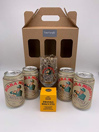 Lager Beer Box Gift (Birra Moretti)