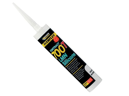 Everbuild Everflex 700T Silicone Sealant – Superior Adhesion – Weatherproof – Neutral Cure – Suitable For Internal And External Use – Brown – 300ml