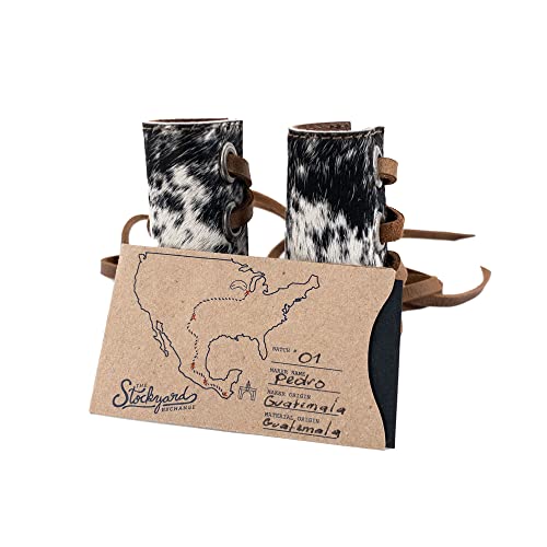 Western Leather Works, Hair Ties (2 Pack) Handmade From Full Grain Leather, Ponytail, Braid Holder, Wraps, Long Hair Accessories - Furry #TOP6