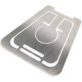 DIYEAH Porta Medallas Resistente y Marco de Exhibición de Medallas de Acero Inoxidable Función Decorativa para Uso en Escritorio y Dormitorio Soporte Adecuado para Deportivas Hogar