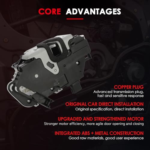 Image of CCIYU Rear Left Driver Side Door Lock Actuator For Ford Escape Focus 08-12,For F-150 09-14,For Mazda Tribute,For Mercury Mariner 2008-2011 Door Lock Latch Actuator 7T4Z7826413C
