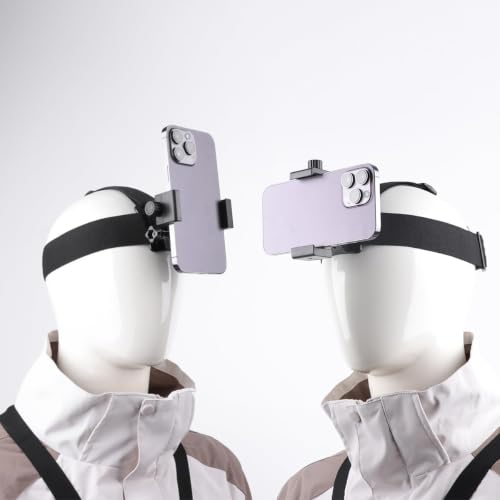 CQLEK Store CQLEK POV Head Mount Phone Holder, Hands-Free Mobile Head - Image 3